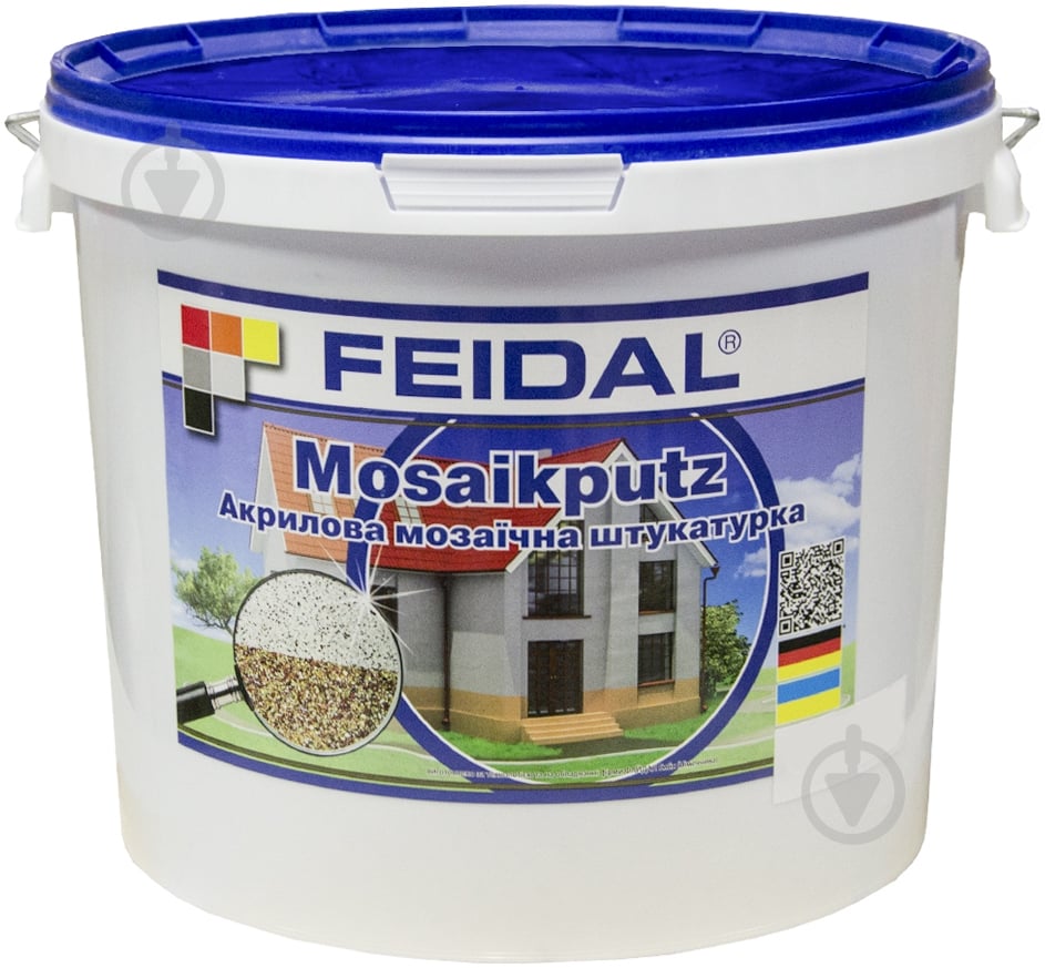Декоративная штукатурка Feidal Mosaikputz mini A 18 25 кг - фото 2