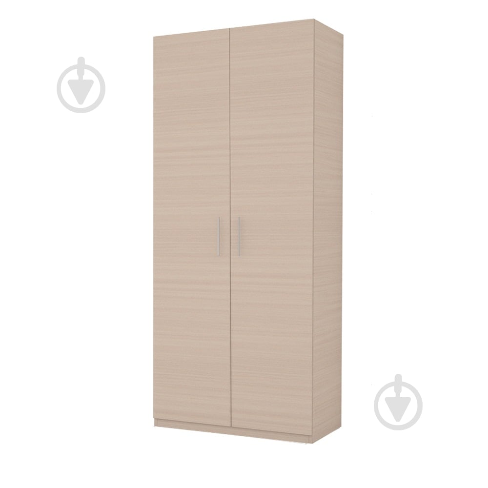 Шкаф ROKO Эконом распашной с консолью (2 шт.) 900х2045х500 мм дуб молочный - фото 1