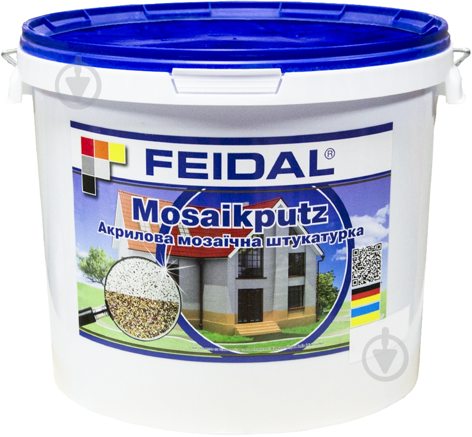 Декоративная штукатурка Feidal Mosaikputz mini A 17 25 кг - фото 2