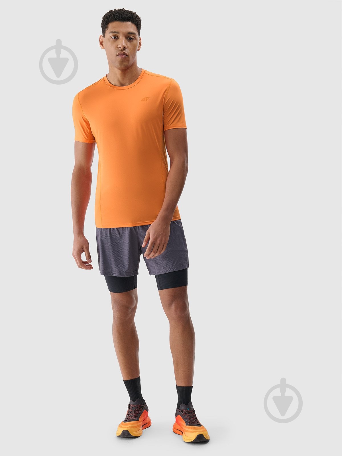 Футболка 4F TSHIRT FNK M1263 4FWSS25TFTSM1263-70S р.M оранжевый - фото 5 Футболка 4F TSHIRT FNK M1263 4FWSS25TFTSM1263-70S р.M оранжевый - фото 5