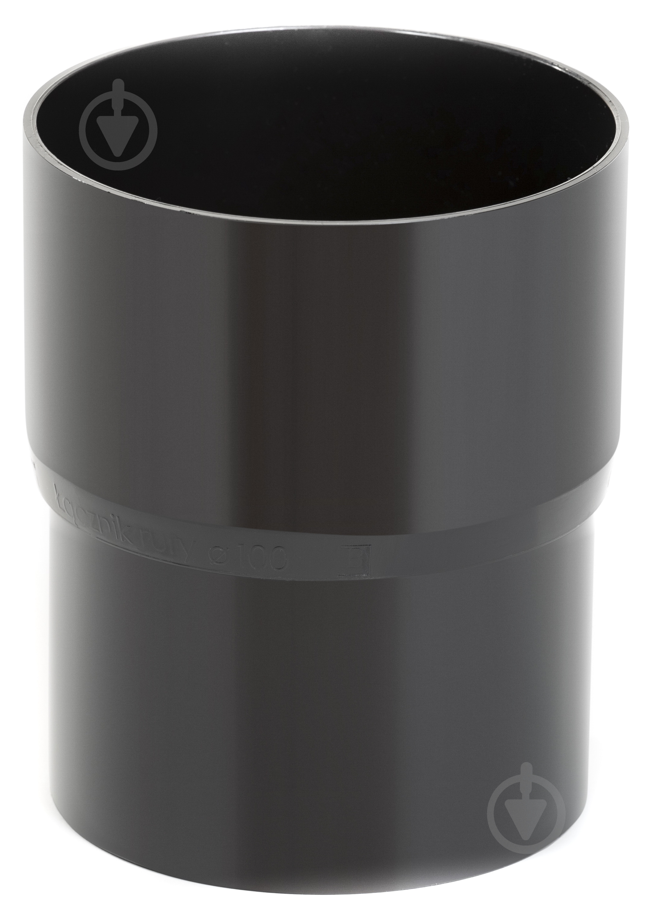 Муфта трубы PROFiL 75 мм черный - фото 1 Муфта трубы PROFiL 75 мм черный - фото 1