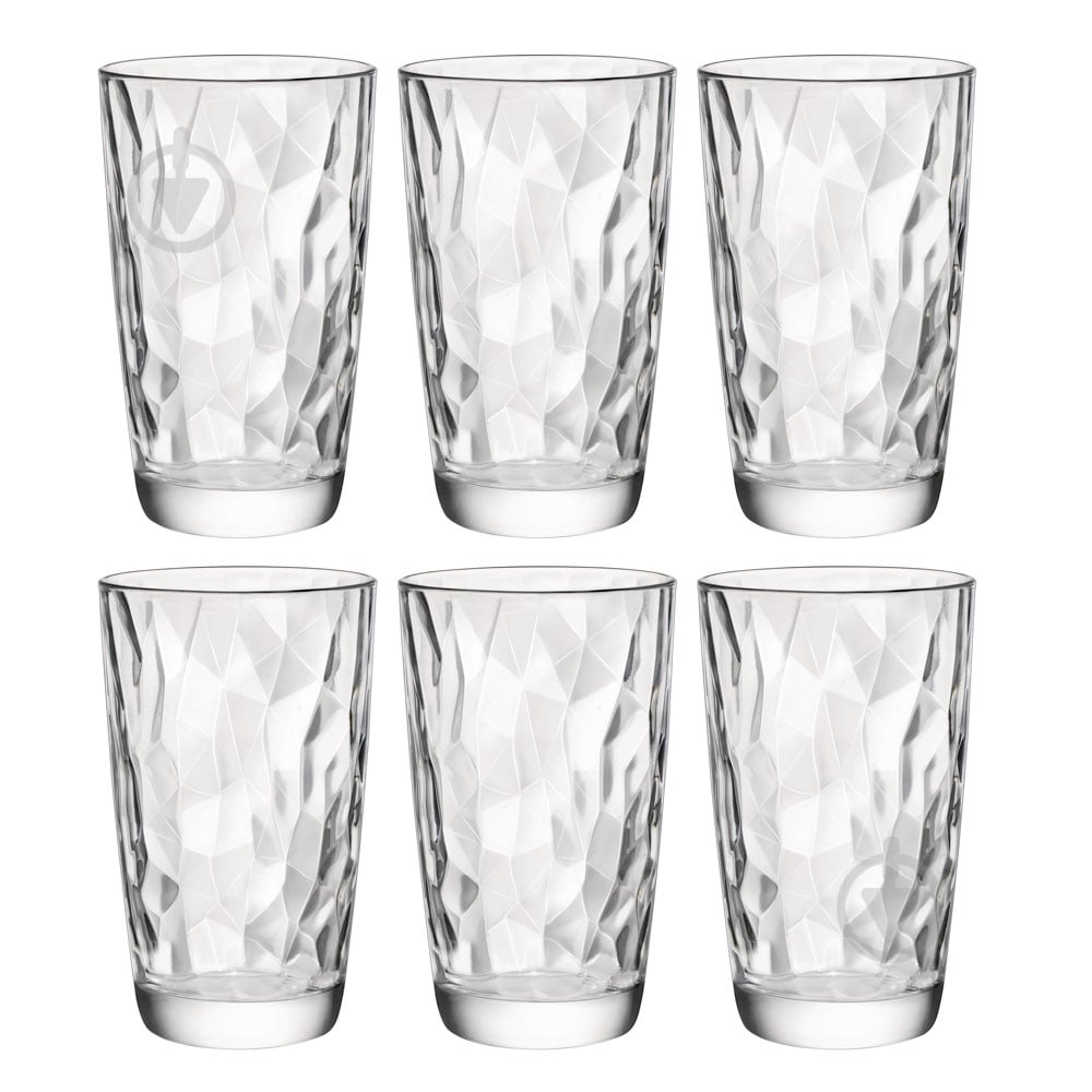 Набор стаканов Bormioli Rocco Diamond 350240M02321990/6 470 мл 6 шт. - фото 3 Набор стаканов Bormioli Rocco Diamond 350240M02321990/6 470 мл 6 шт. - фото 3