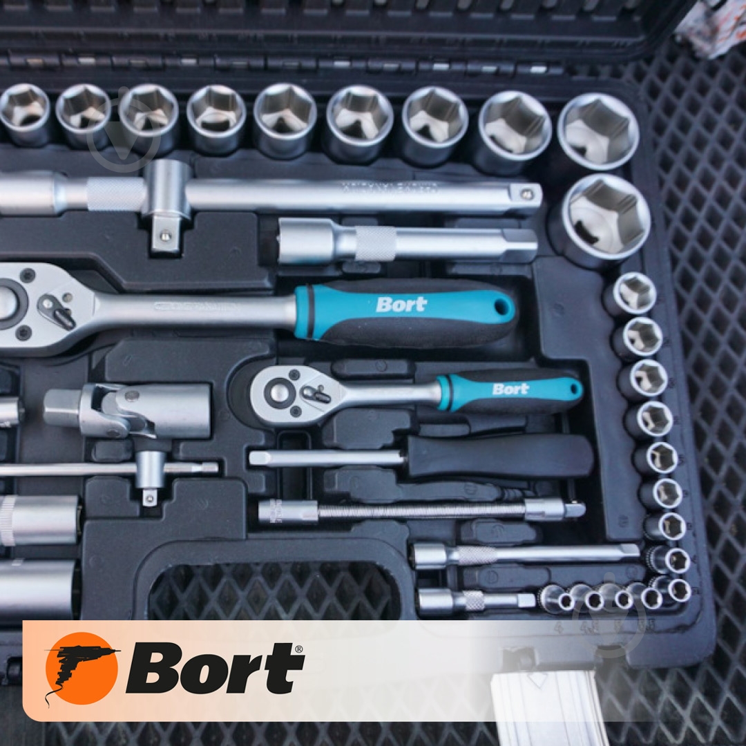 Набір ручного інструменту Bort 84 шт. BTK-89 - фото 10