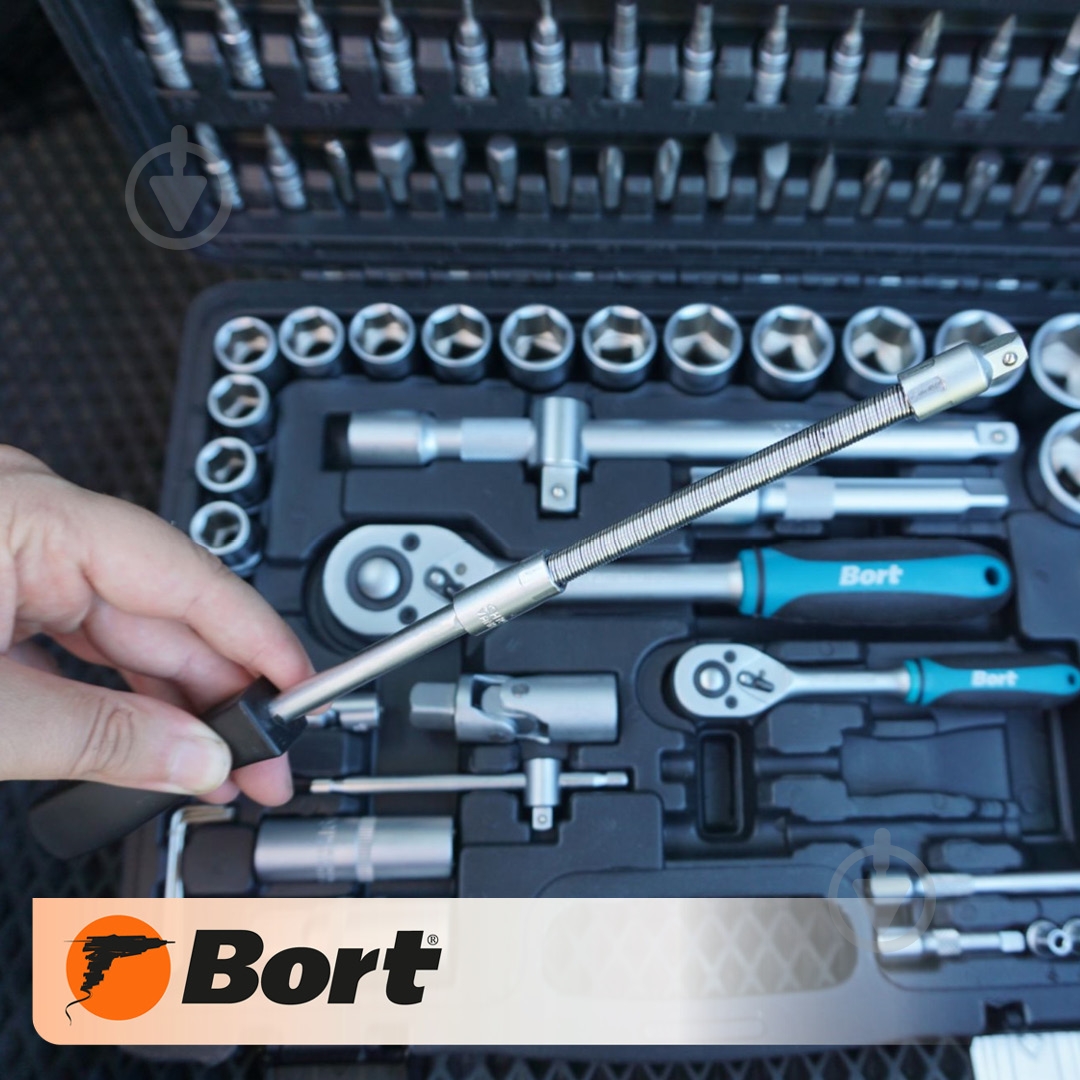 Набір ручного інструменту Bort 84 шт. BTK-89 - фото 11