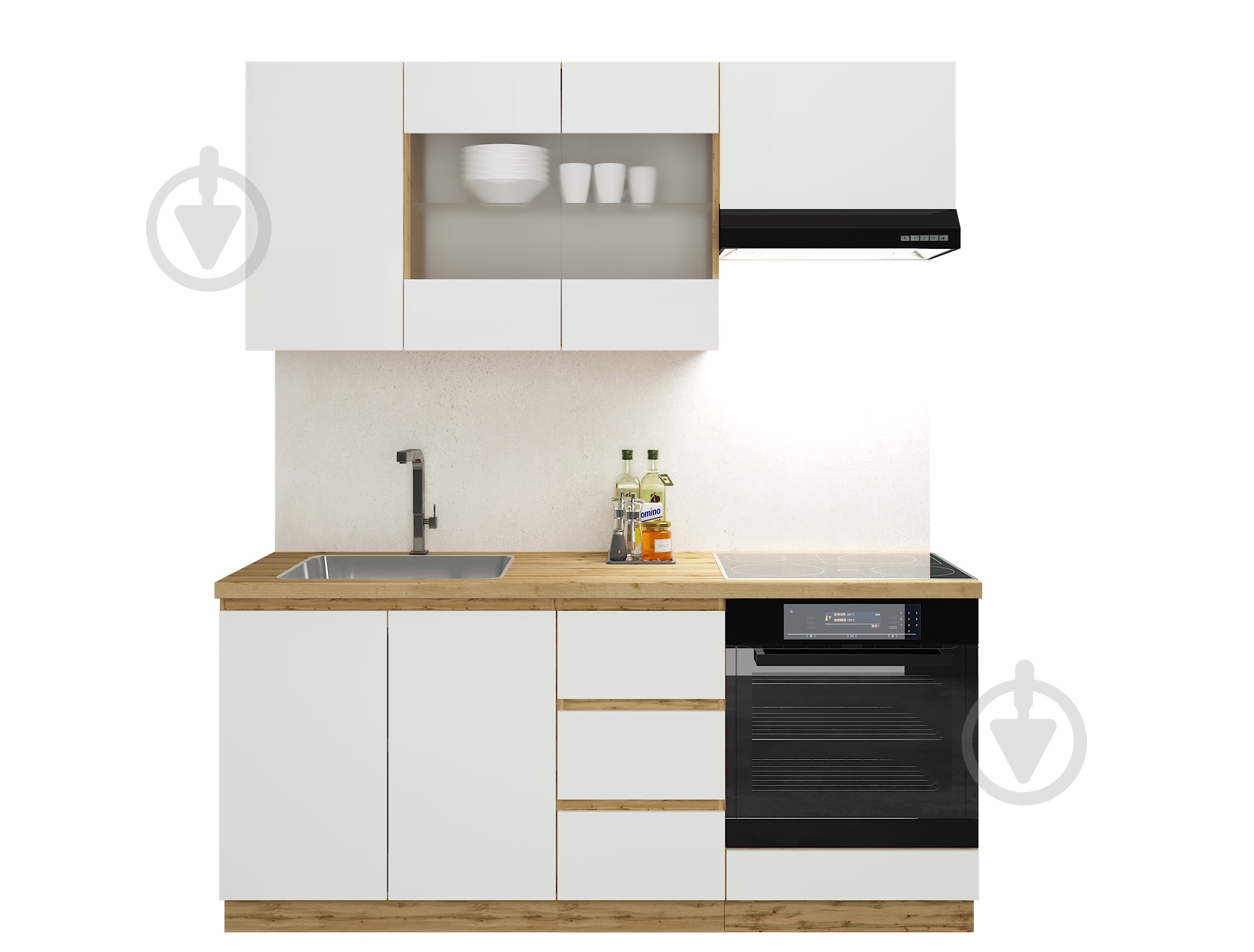 Кухня модульная СОФТ ЛДСП 1,8 м - фото 1