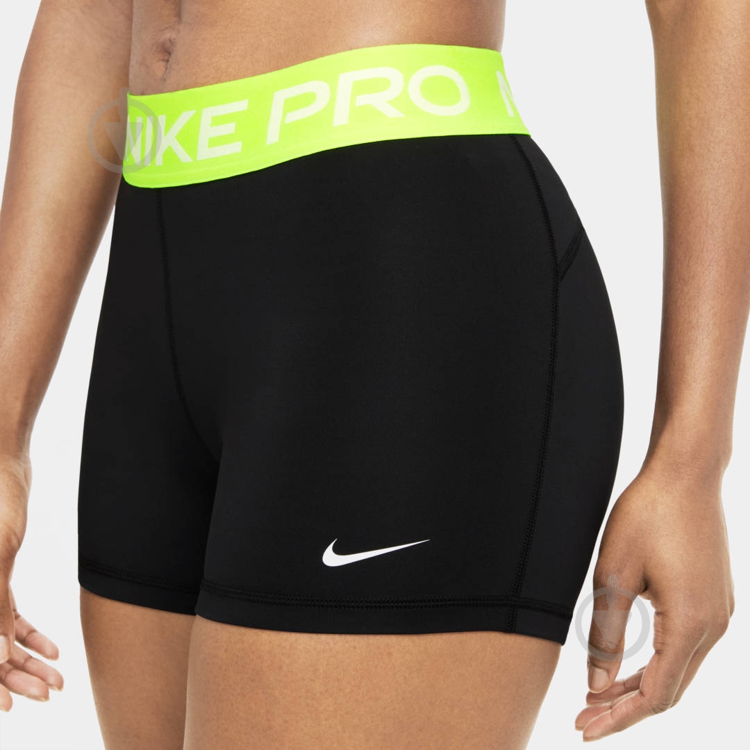 Шорти Nike W NP 365 SHORT 3IN CZ9857-013 р. M чорний - фото 3 Шорти Nike W NP 365 SHORT 3IN CZ9857-013 р. M чорний - фото 3