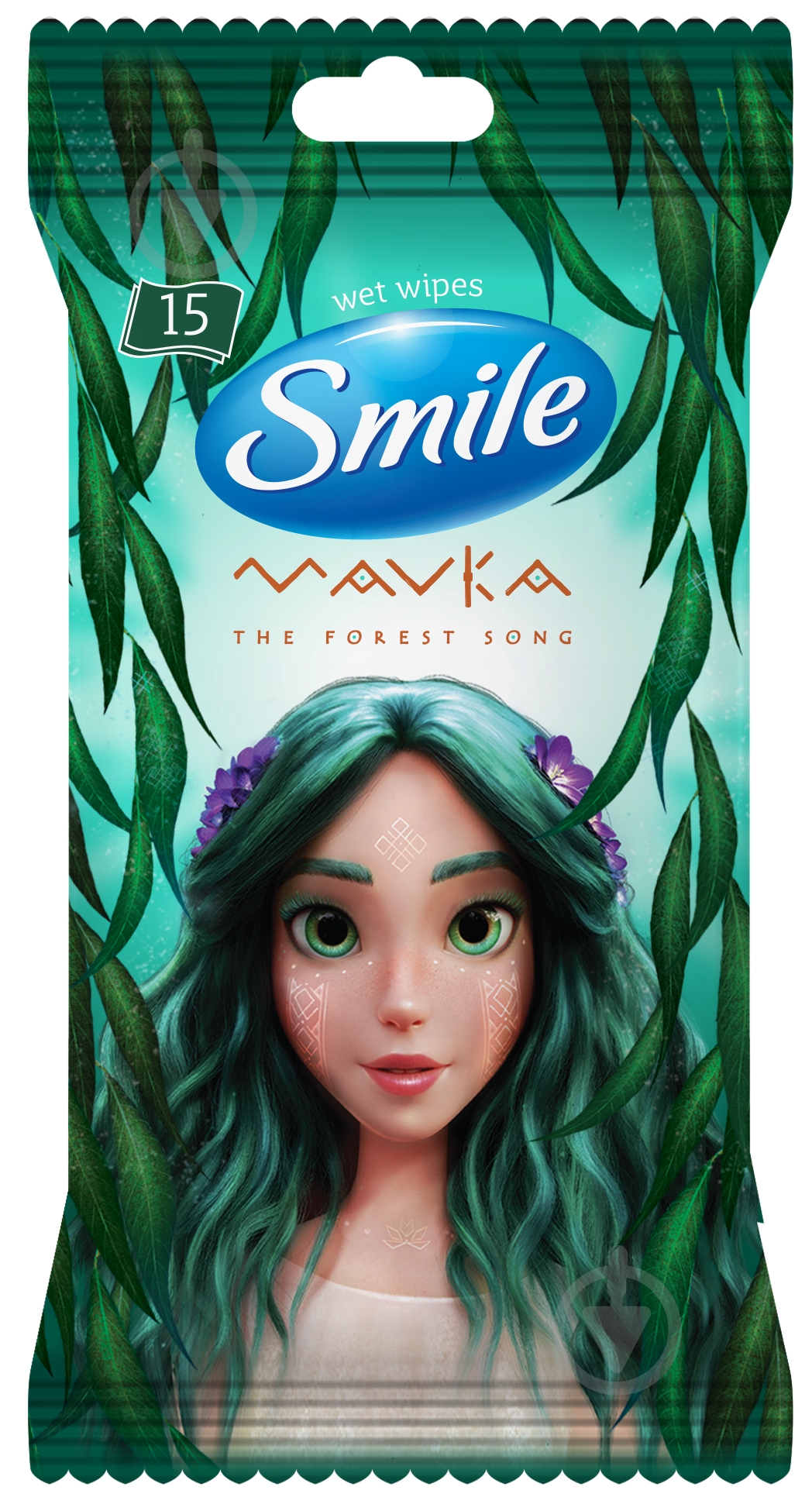 Влажные салфетки Smile MAVKA 15 шт. - фото 1