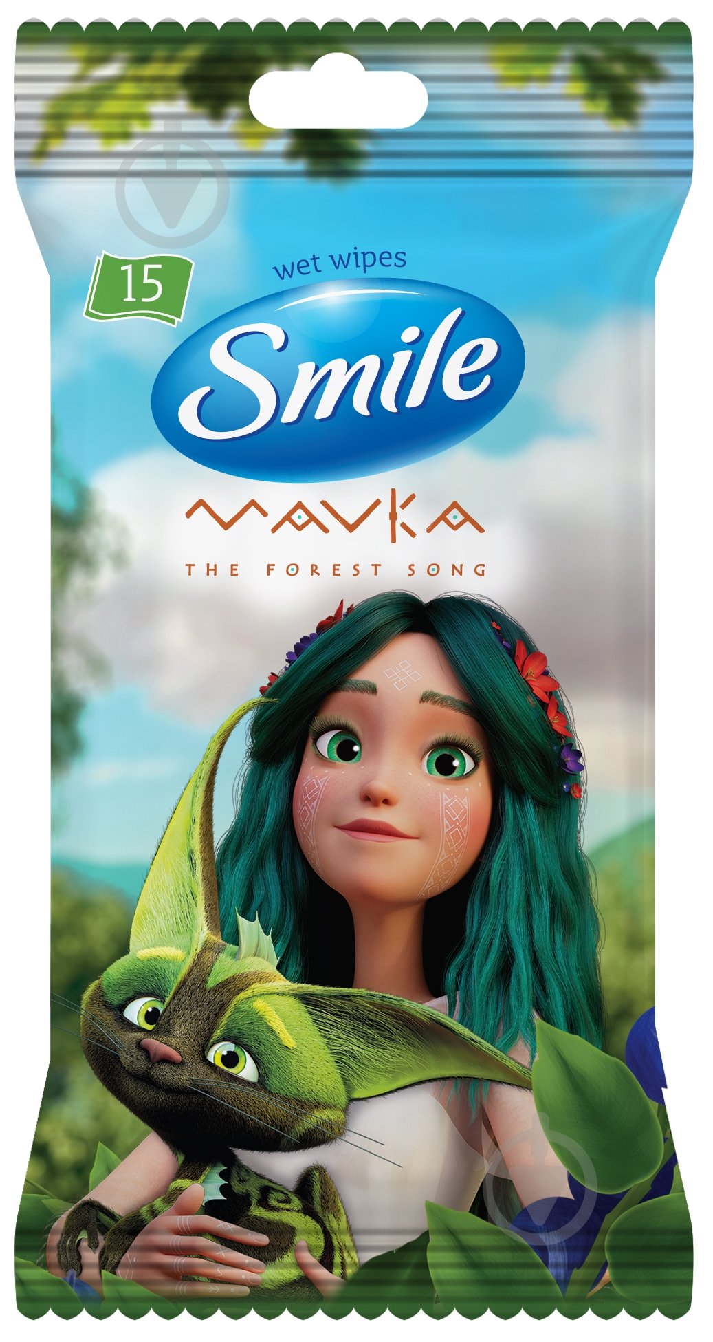 Влажные салфетки Smile MAVKA 15 шт. - фото 2