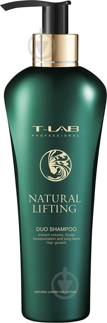 Шампунь T-LAB Professional Natural Lifting Duo для естественного питания волос 300 мл - фото 1 Шампунь T-LAB Professional Natural Lifting Duo для естественного питания волос 300 мл - фото 1