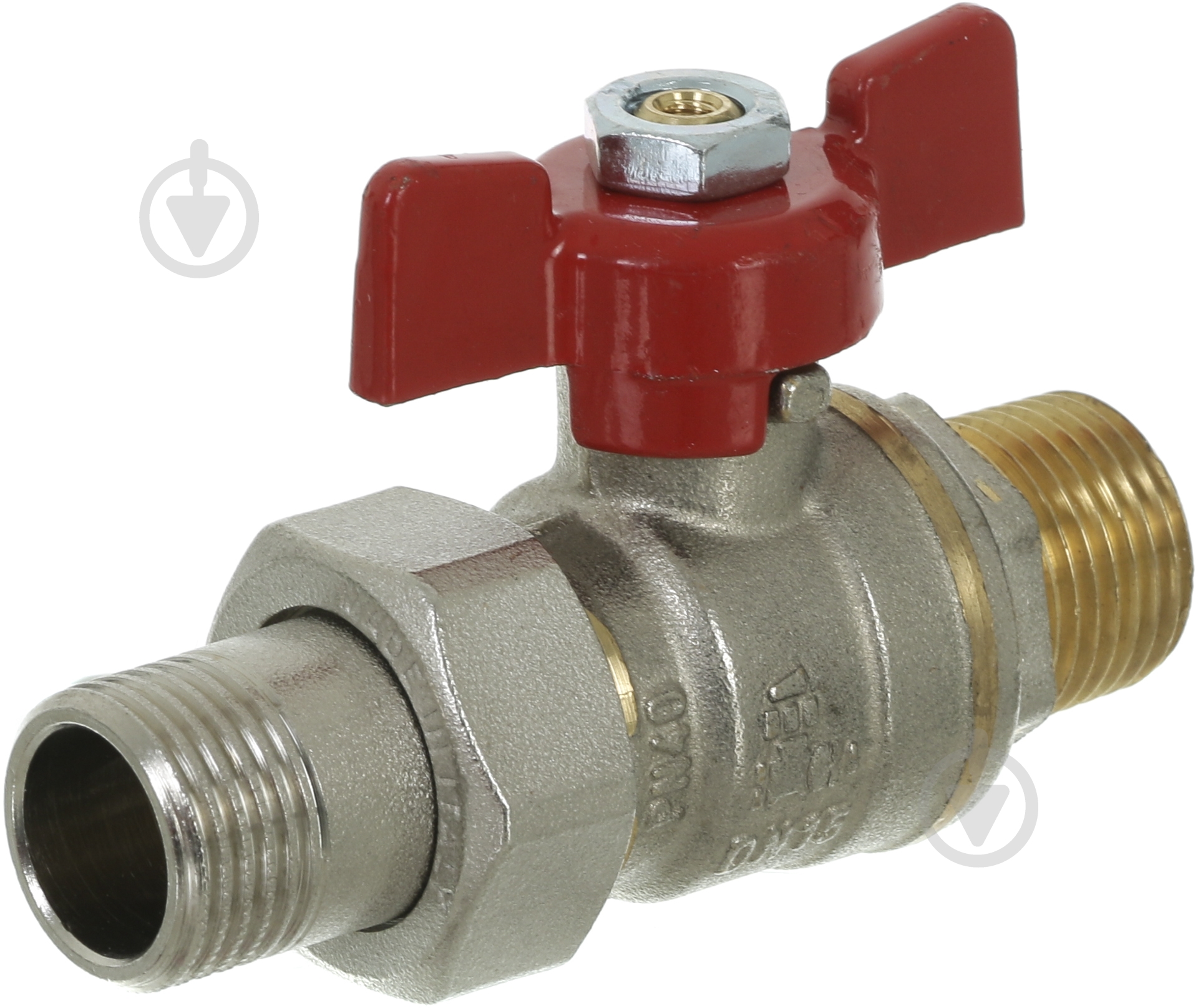 Кран з американкою Bianchi 1/2" ЗЗ - фото 1 Кран з американкою Bianchi 1/2" ЗЗ - фото 1