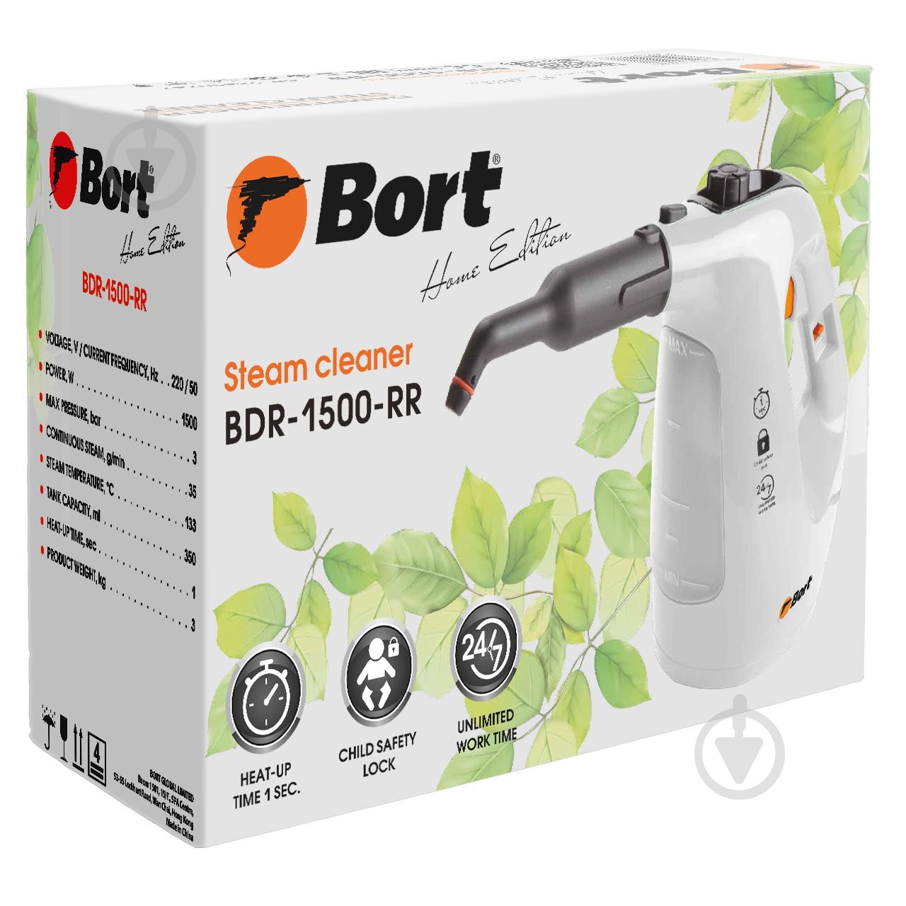 Пароочисник Bort BDR-1500-RR - фото 12 Пароочисник Bort BDR-1500-RR - фото 12