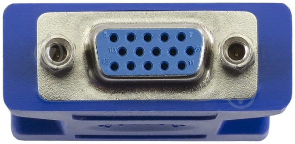 Адаптер HAMA DVI M – VGA F синий (45073) - фото 2