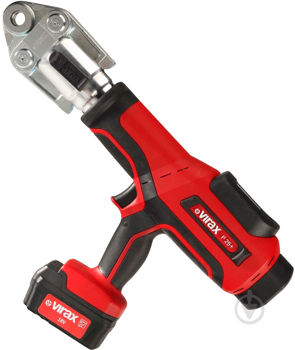 Пресс-клещи VIRAX елктрогідравлічні VIPER P25 + 2акум - фото 1