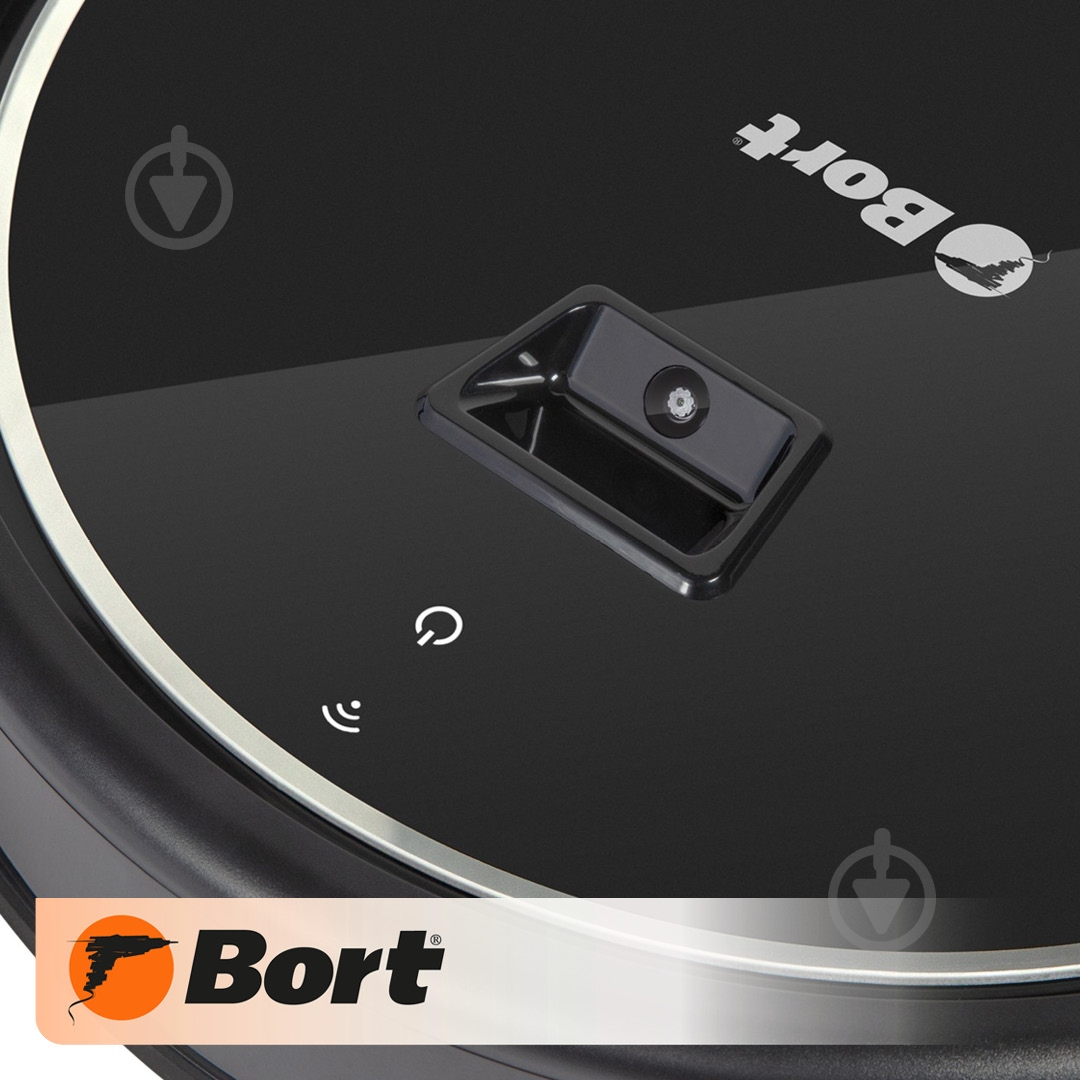 Пылесос Bort робот с голосовым управлением и видеонавигацией для сухой и влажной уборки BSS Vision 700W - фото 16