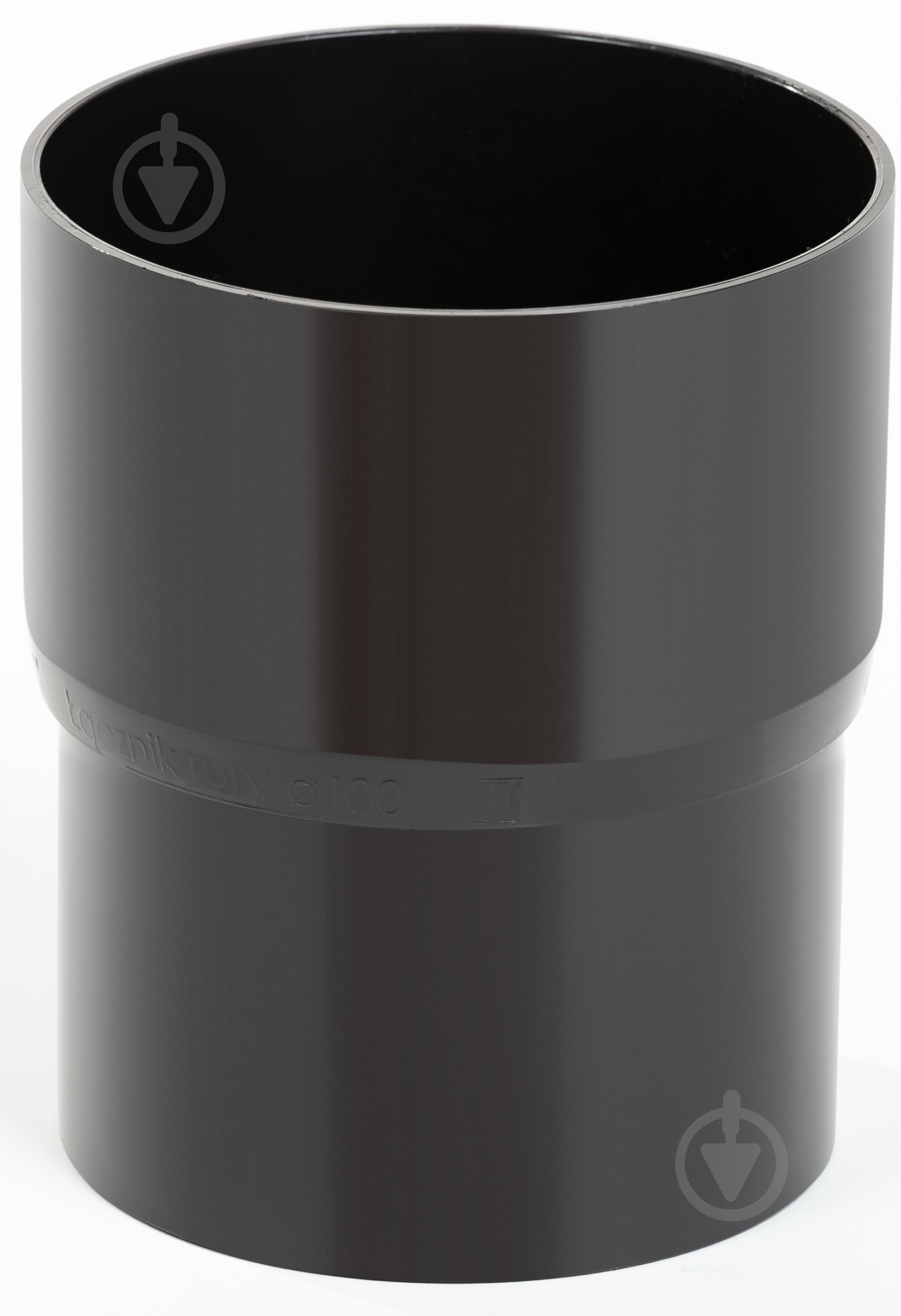 Муфта трубы PROFiL 100 мм черный - фото 1 Муфта трубы PROFiL 100 мм черный - фото 1