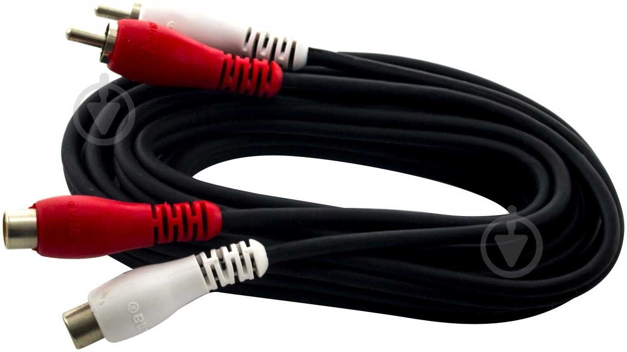 Кабель HAMA 2xRCA – 2xRCA 2.5 м черный (43410) - фото 2