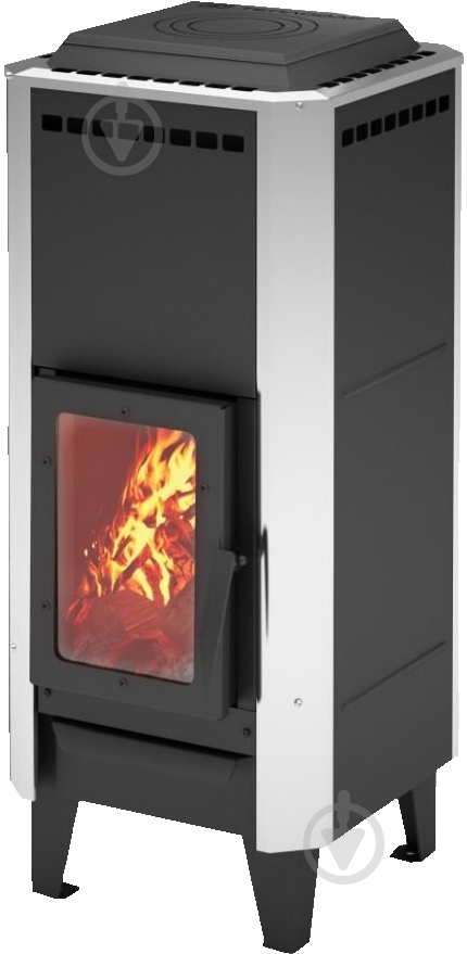 Печь отопительная ТЕПЛОДАР Вертикаль Металика - фото 1 Печь отопительная ТЕПЛОДАР Вертикаль Металика - фото 1