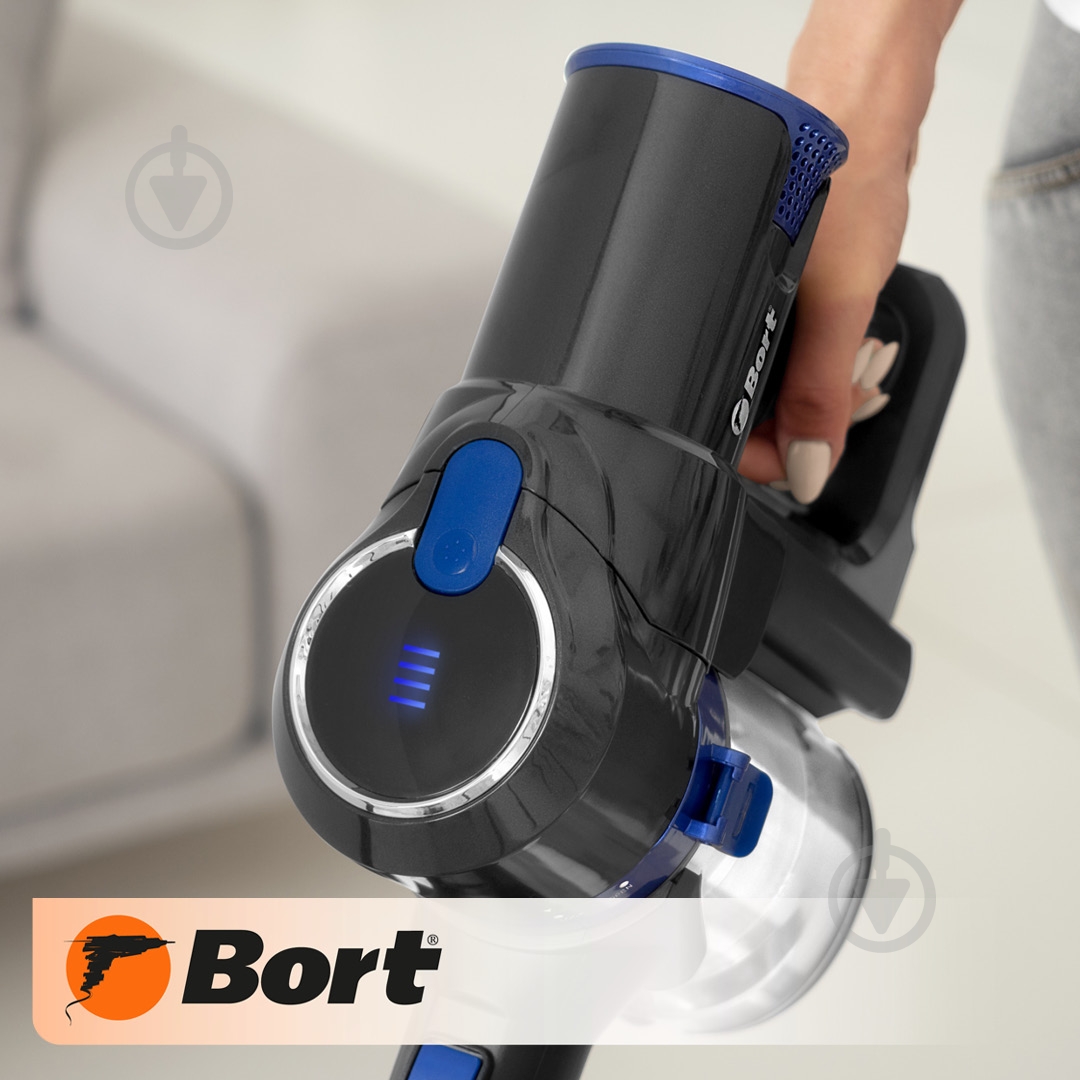 Пылесос Bort циклонный 18В BSS-18DC - фото 14 Пылесос Bort циклонный 18В BSS-18DC - фото 14