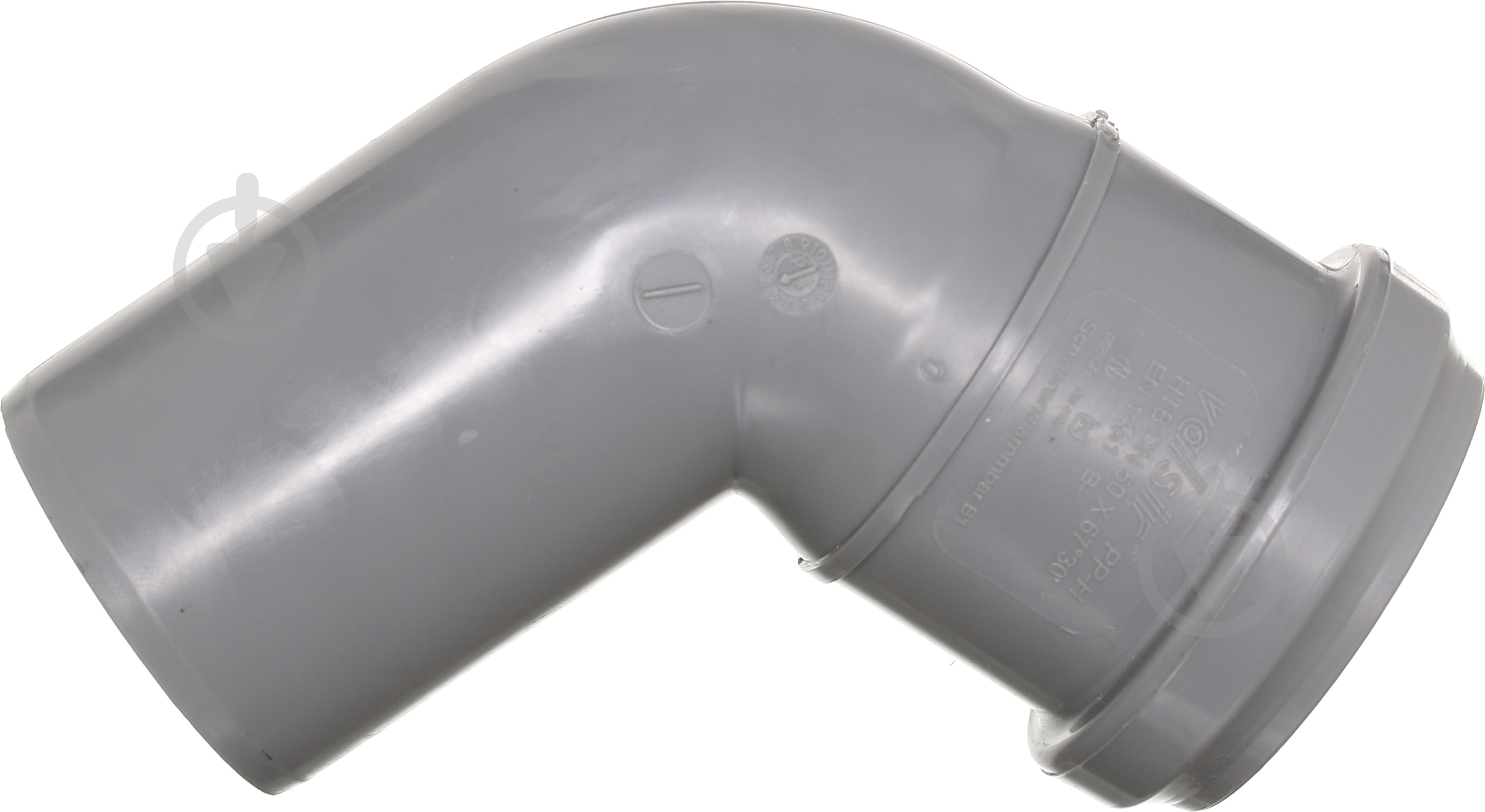 Колено канализационное Valsir d50x67° - фото 2 Колено канализационное Valsir d50x67° - фото 2