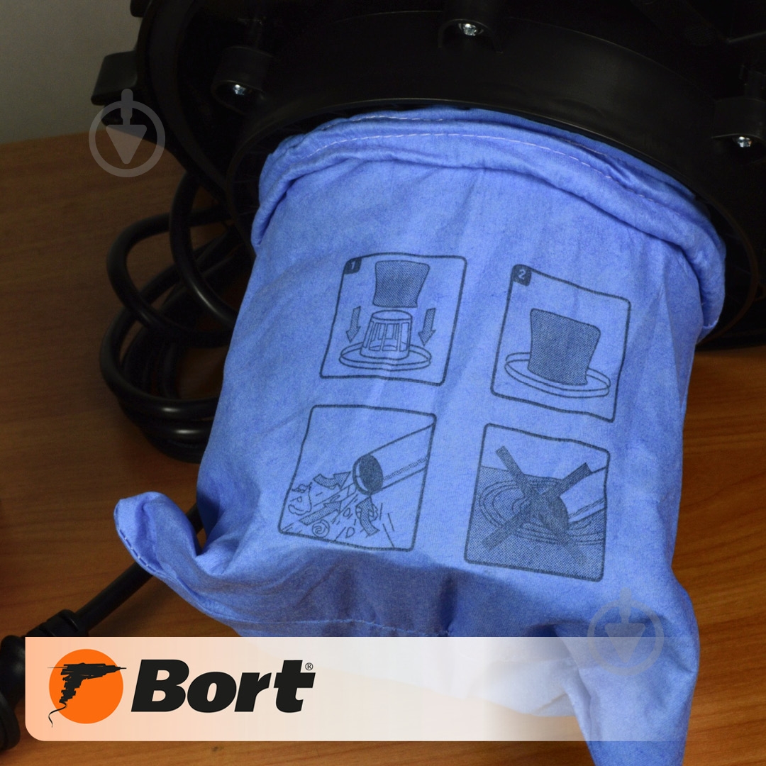 Пылесос Bort для сухой и влажной уборки BSS-1218 - фото 12