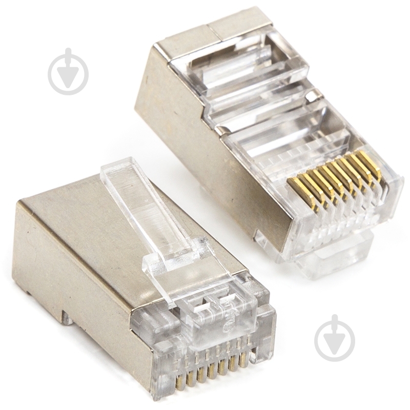 Коннектор PowerPlant RJ45 - фото 1 Коннектор PowerPlant RJ45 - фото 1