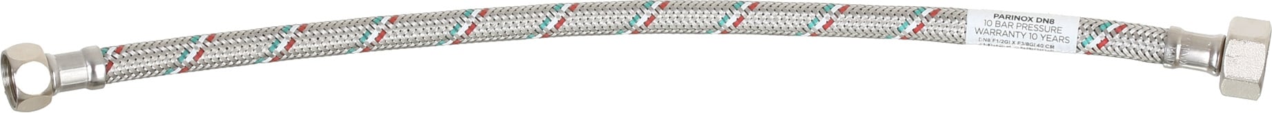 Шланг Parigi Parinox DN8 1/2"х3/8" ВВ 0,4 м - фото 1
