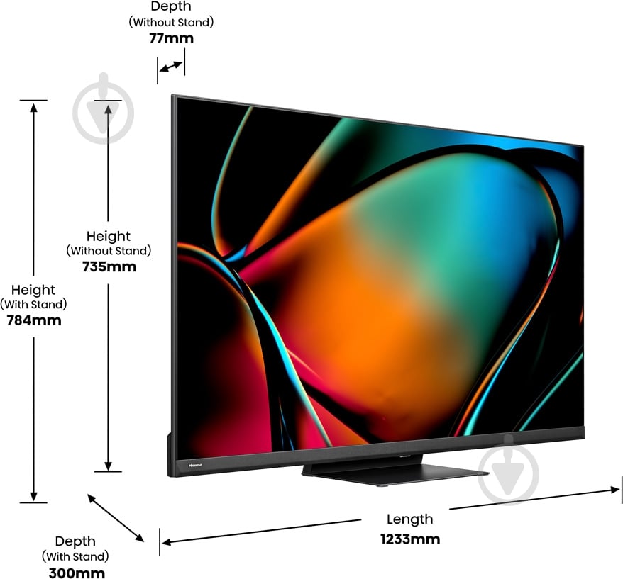 Телевізор Hisense 55U8KQ - фото 5