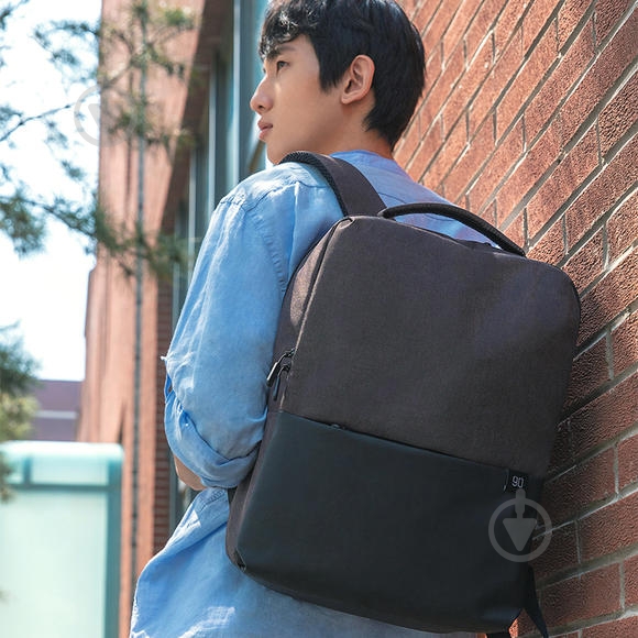 Рюкзак Xiaomi Runmi 90 Light Business Backpack Grey - фото 2