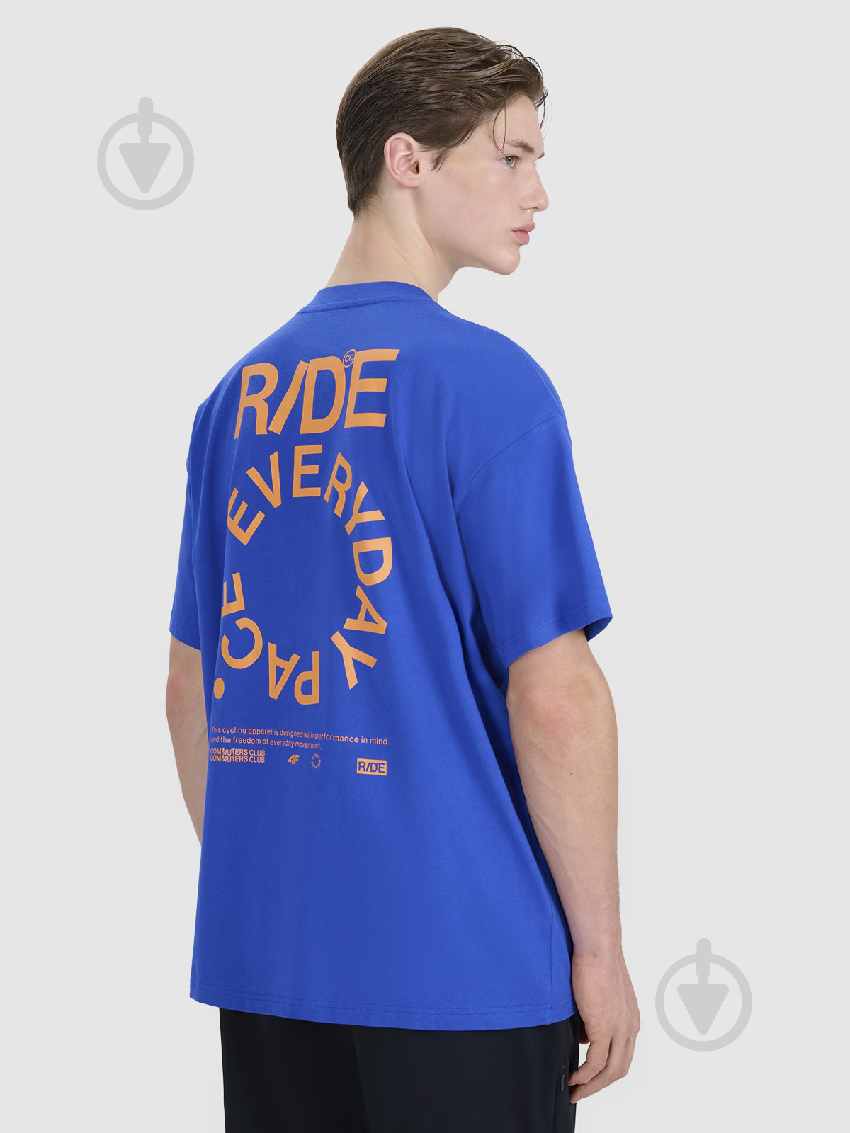 Футболка 4F TSHIRT M1979 4FWSS25TTSHM1979-36S р.M синий - фото 2