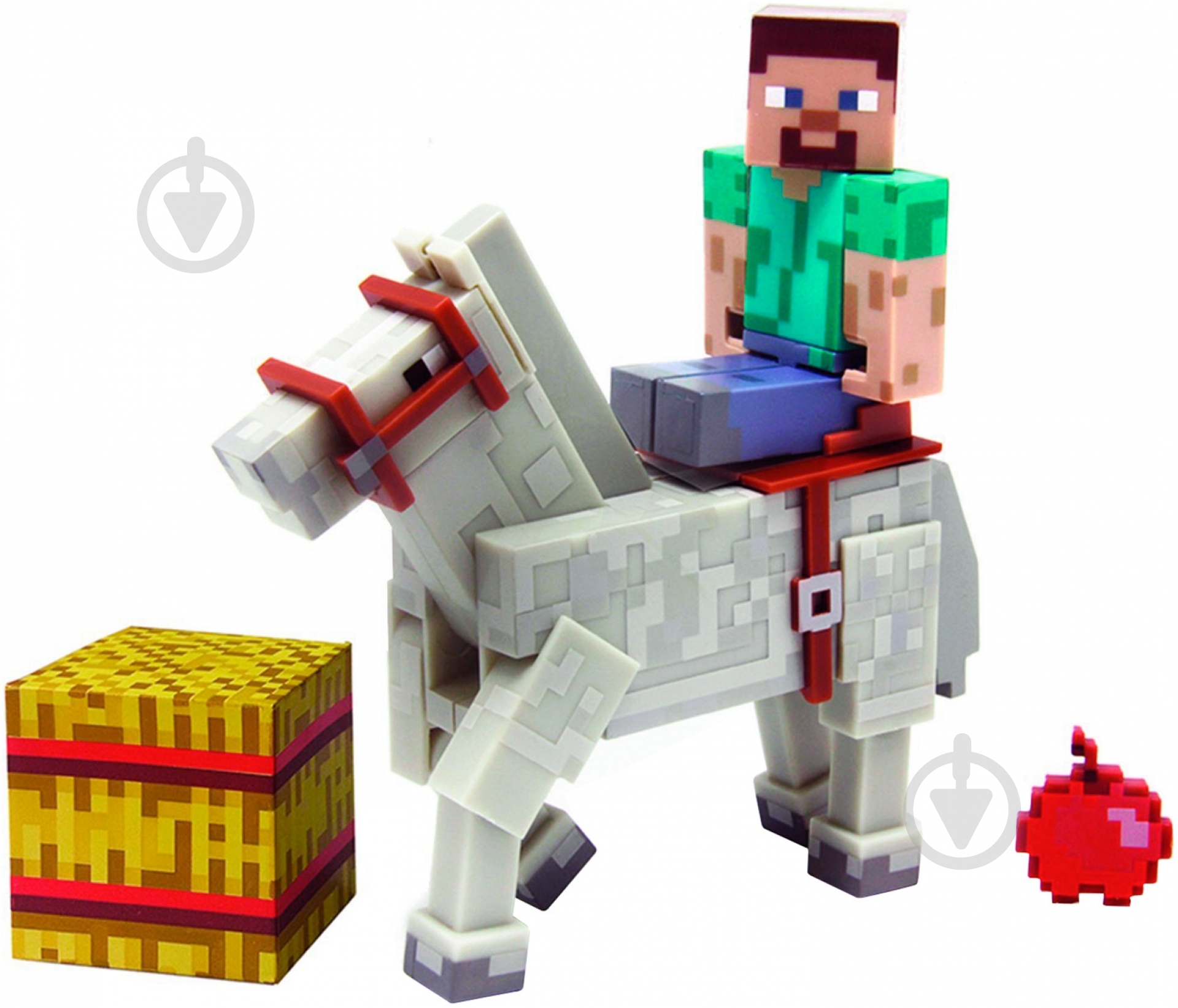 Набор Jazwares Steve с конем 16593 - фото 1 Набор Jazwares Steve с конем 16593 - фото 1