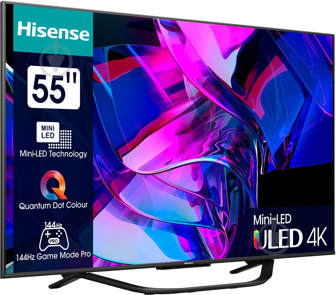 Телевізор Hisense 55U7KQ - фото 3