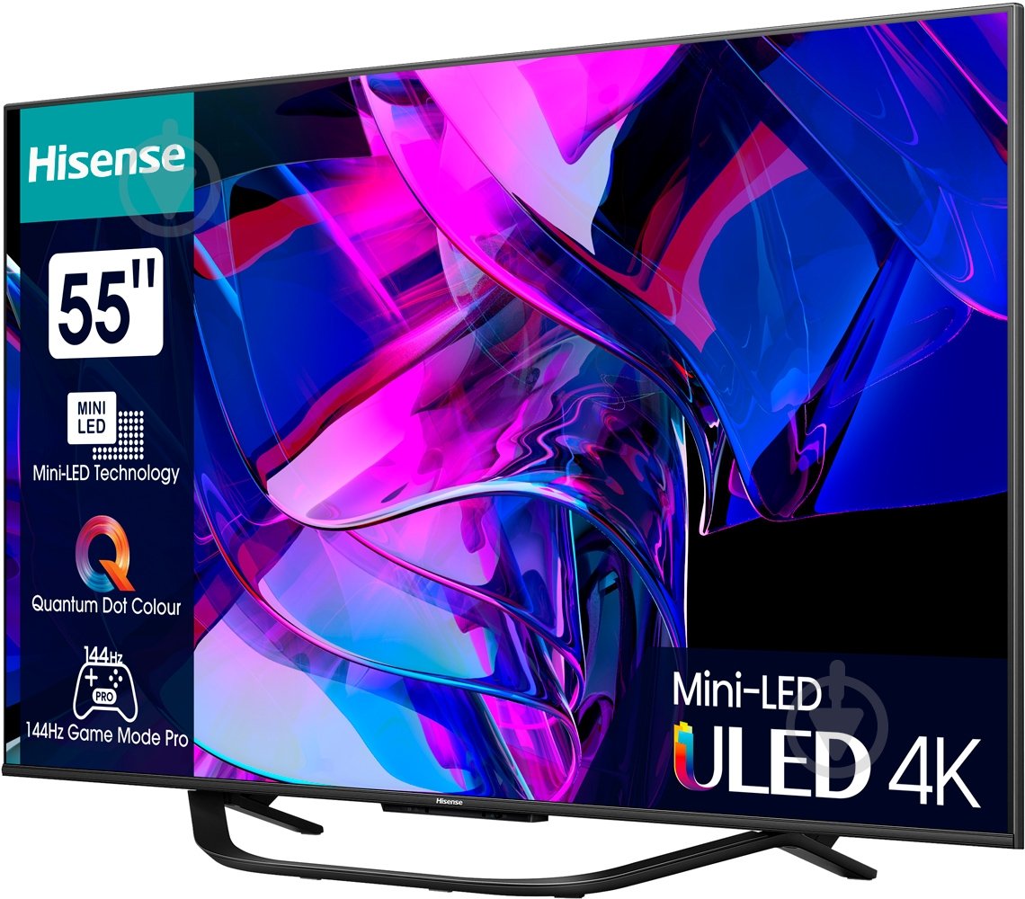 Телевізор Hisense 55U7KQ - фото 4