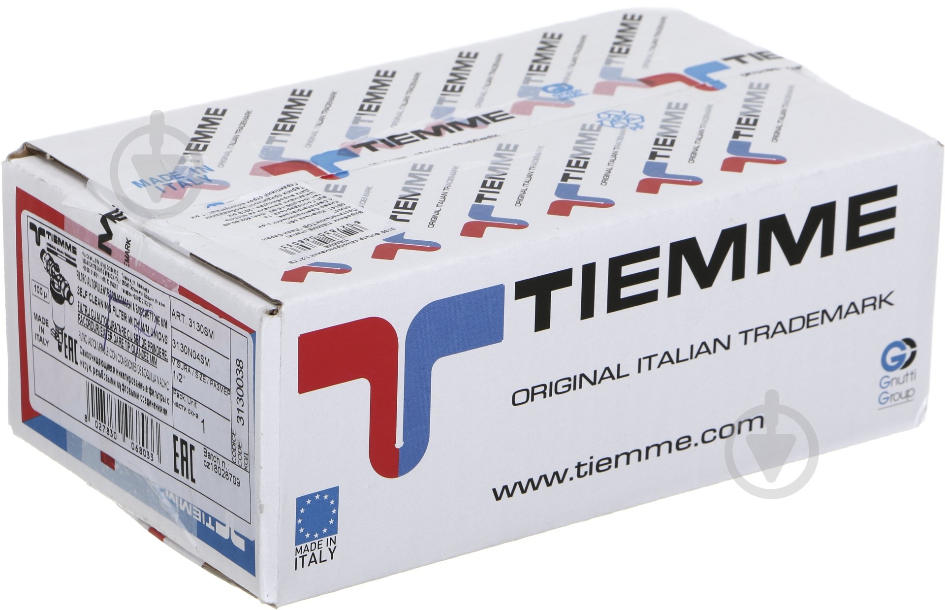 Фильтр TIEMME для горячей воды самоочищающийся 1/2'' - фото 3