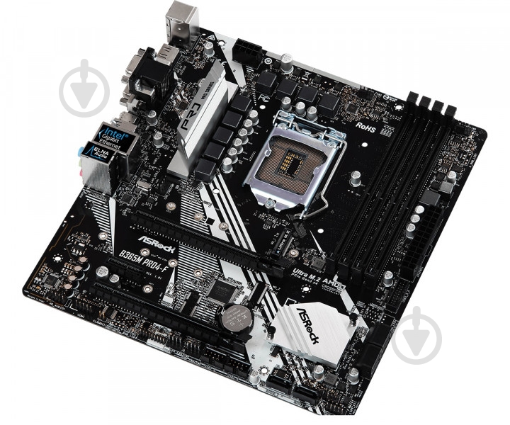Материнская плата ASRock B365M PRO4-F (Socket 1151, Intel B365, mirco ATX) - фото 3