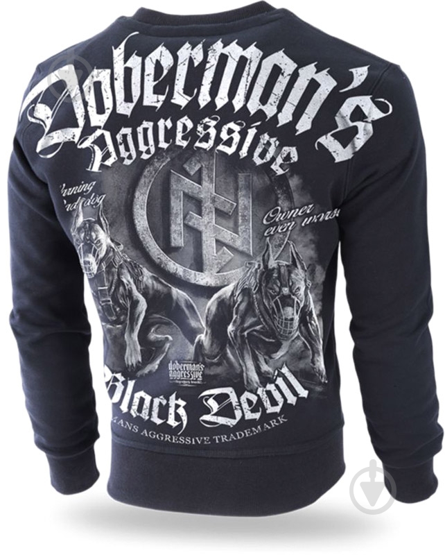 Джемпер Dobermans Aggressive BC198 Black Devil р. XL черный - фото 2