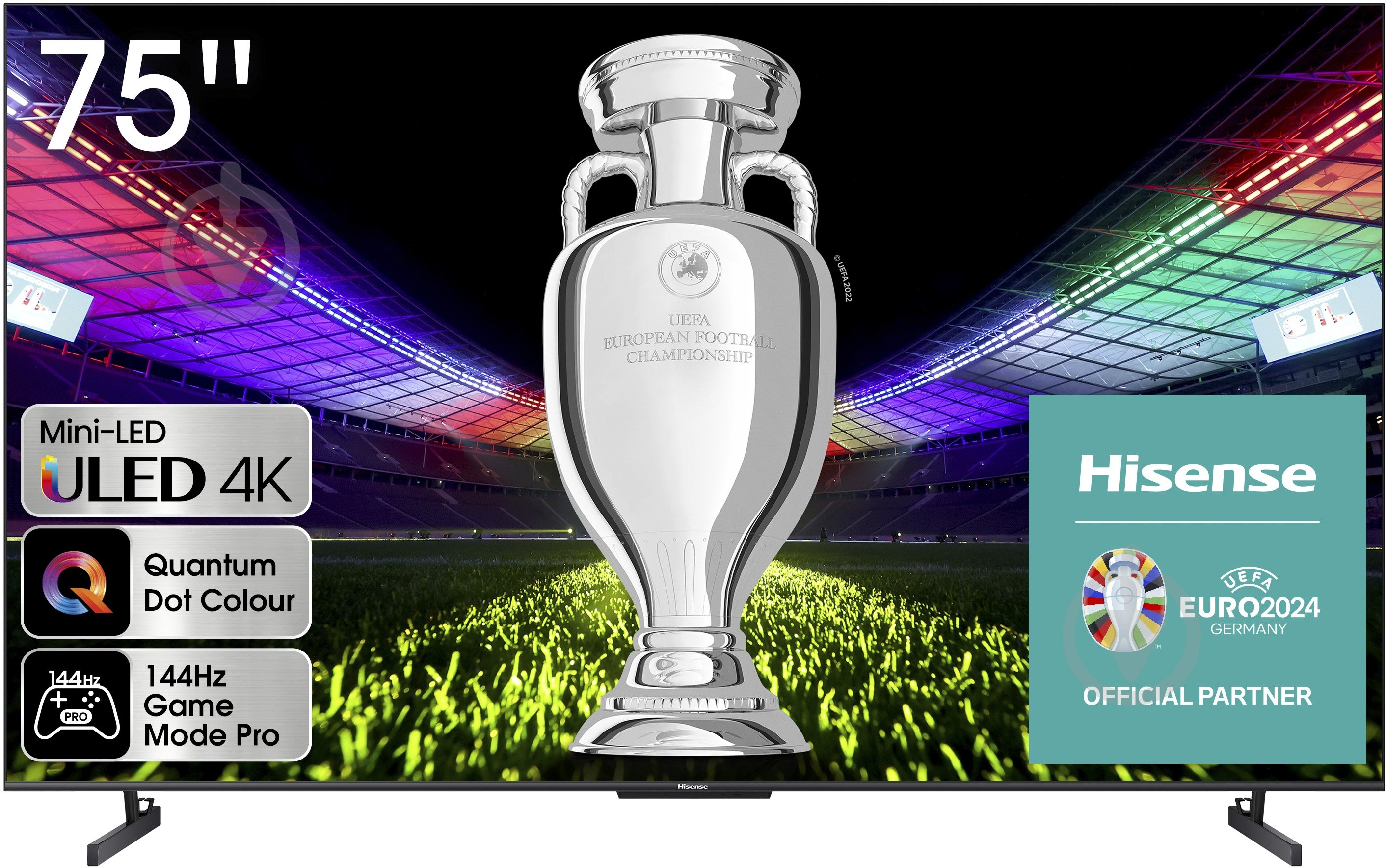 Телевізор Hisense 75U7KQ - фото 1