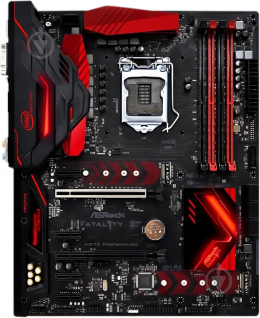 Материнская плата ASRock H270 PERFORMANCE (Socket 1151, Intel H270, ATX) - фото 1