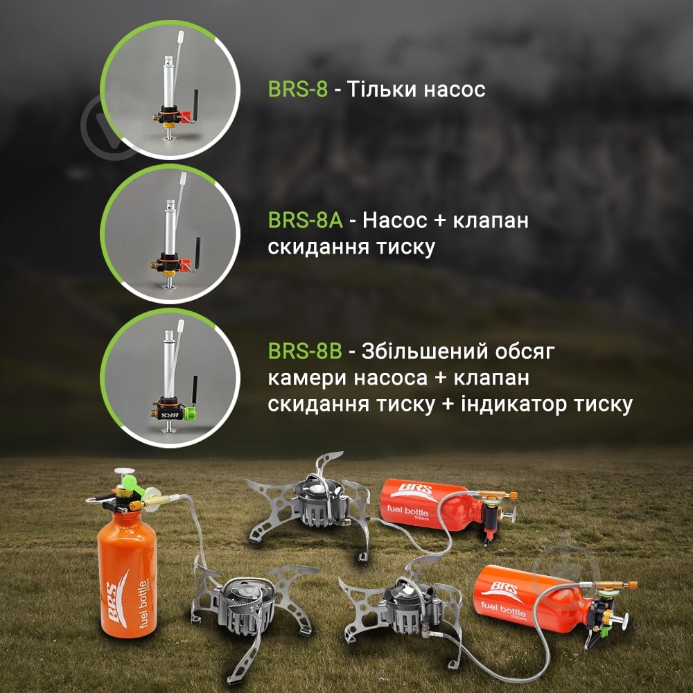 Горелка BRS Мультитопливная BRS-8A - фото 7