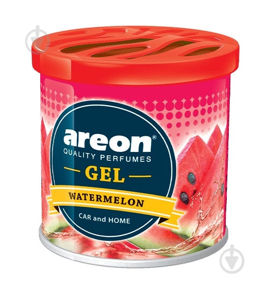 Ароматизатор на панель приборов Areon Gel Арбуз - фото 1