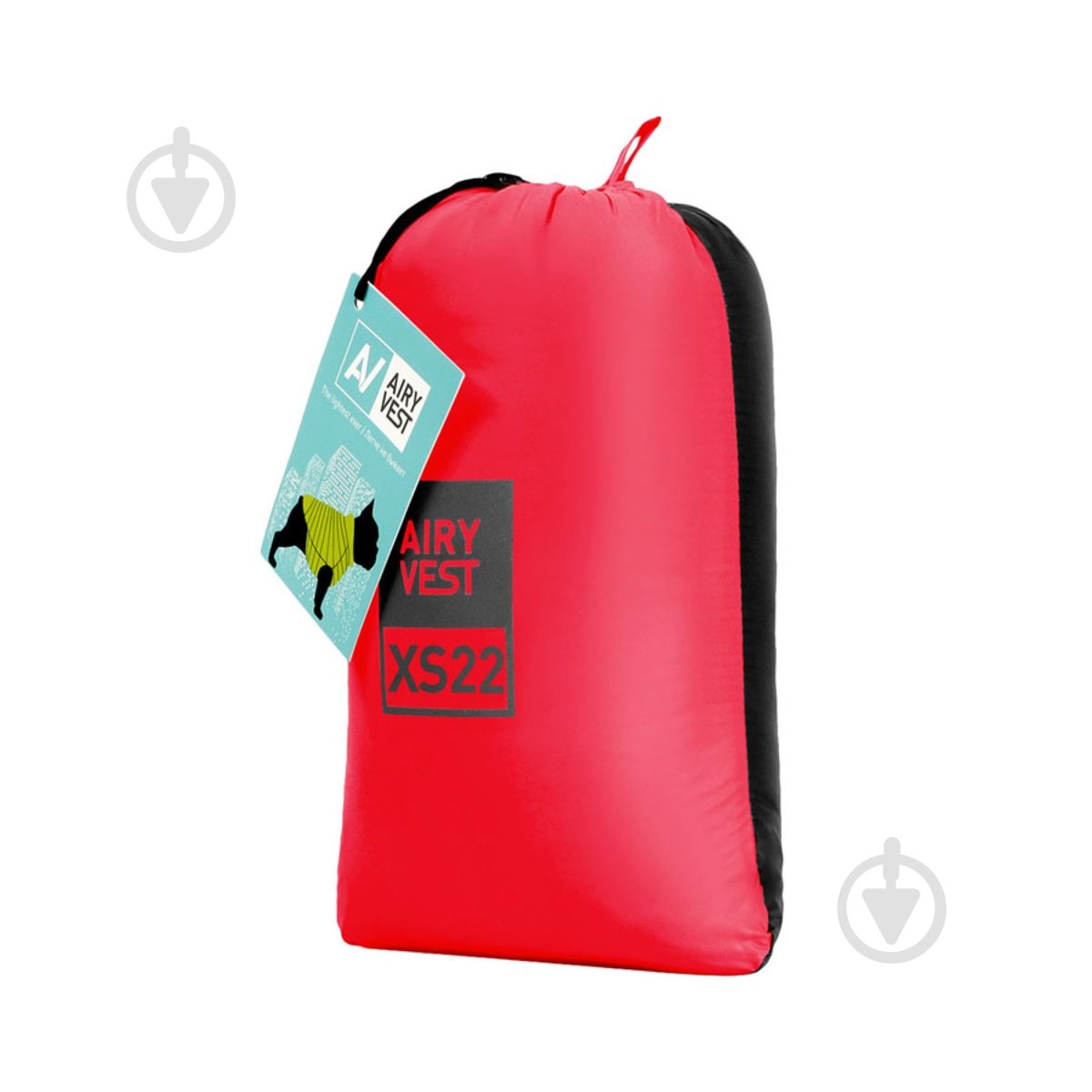 Куртка двостороння AiryVest р. XS22 червоно-чорна - фото 5