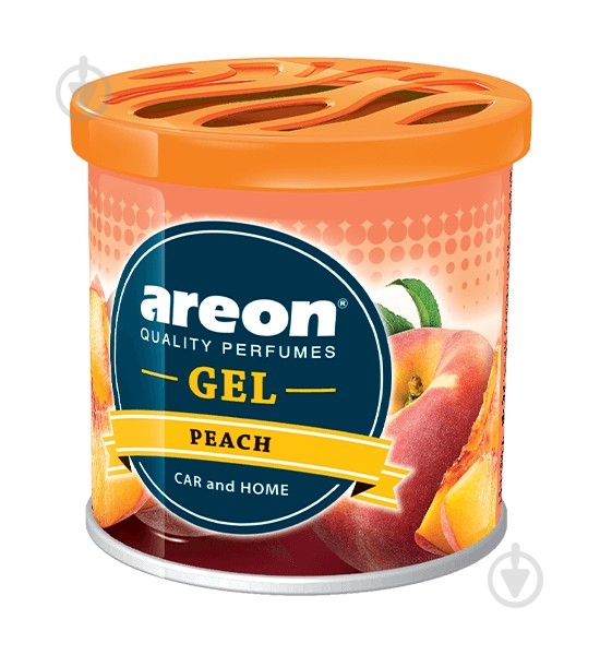 Ароматизатор на панель приборов Areon Gel Персик - фото 1