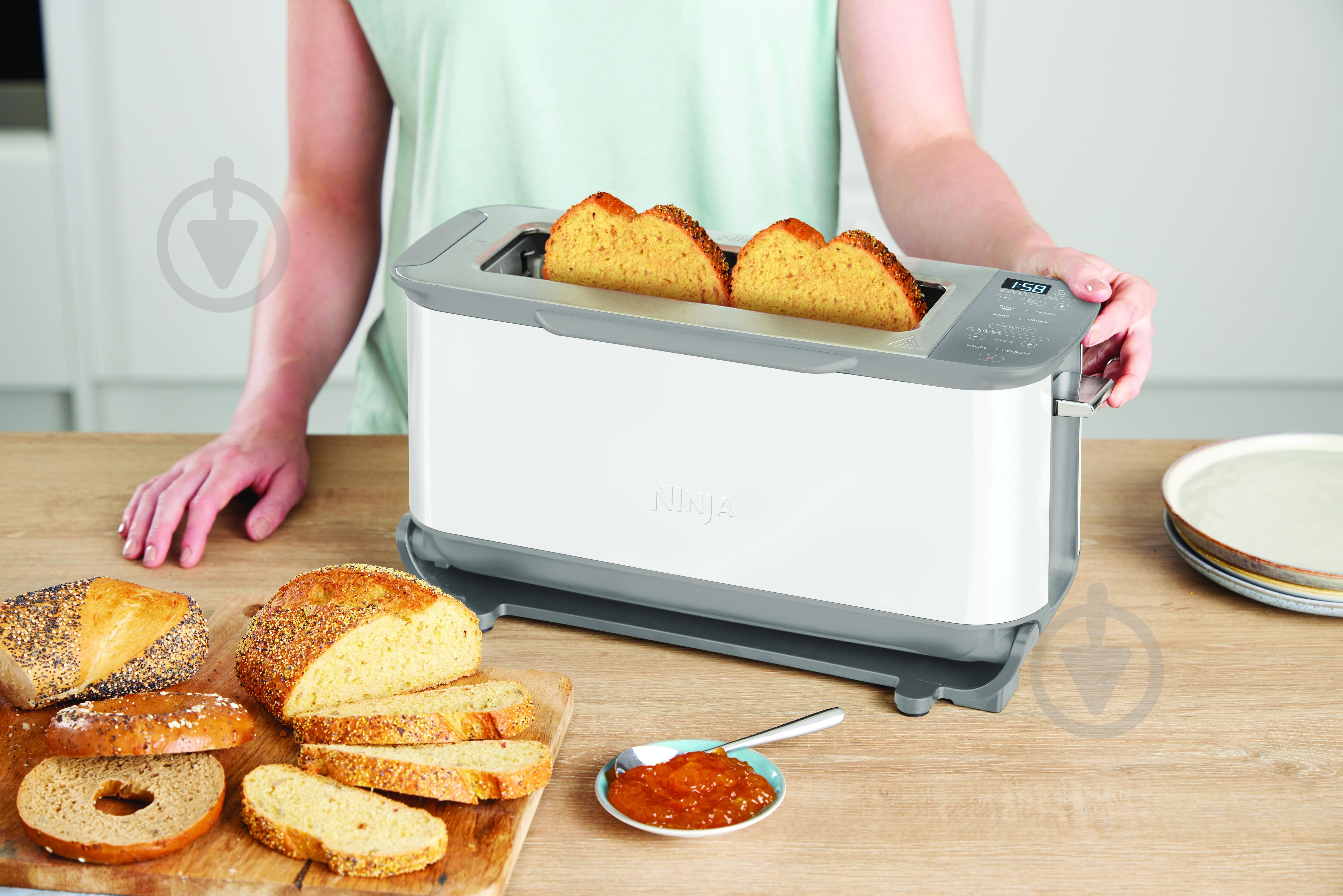 Тостер NINJA Foodi 3-in-1 White ST200EUWH - фото 16