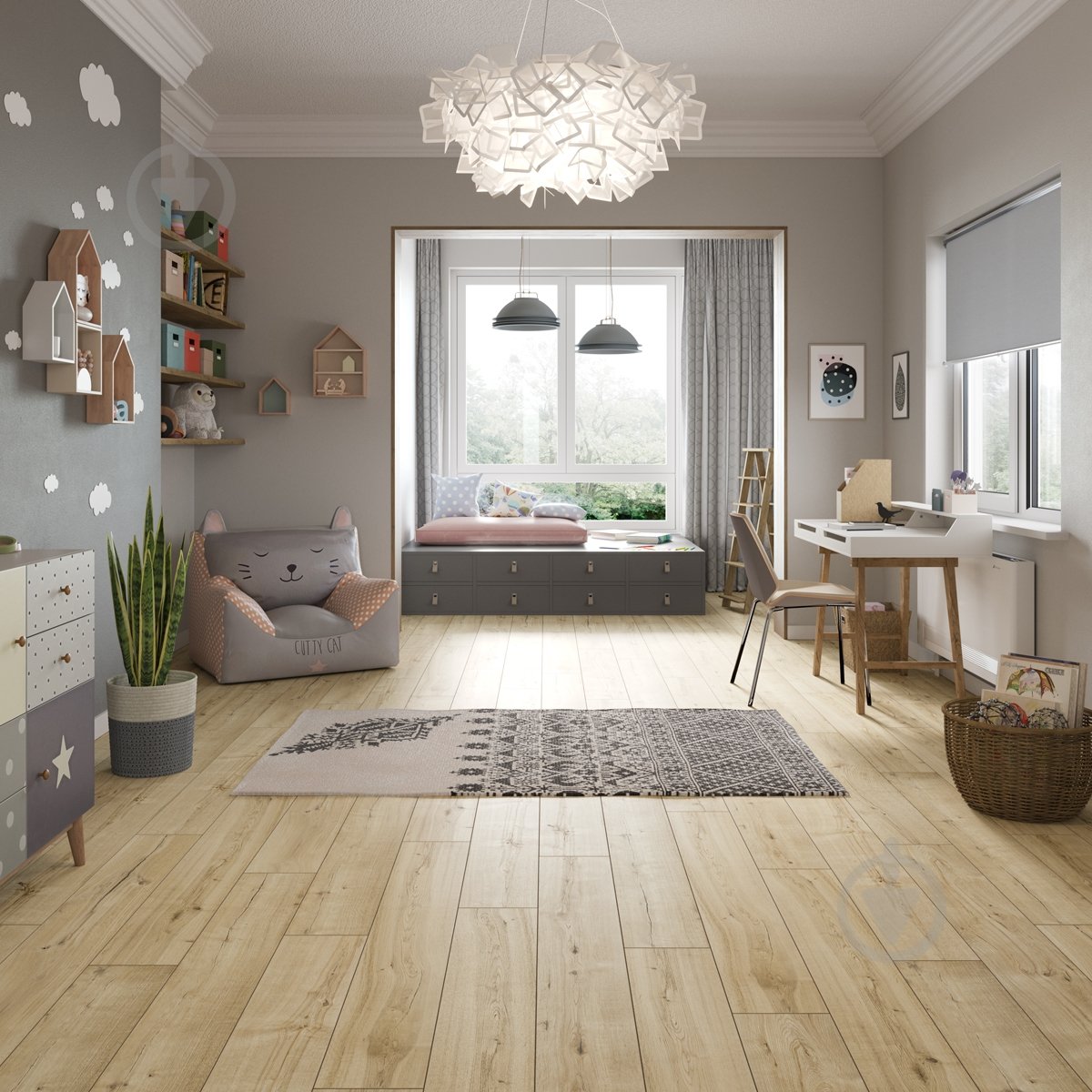 Ламінат водостійкий Classen Casa Energy 4V дуб кабріло 33/АС5 8 мм (54041) - фото 2