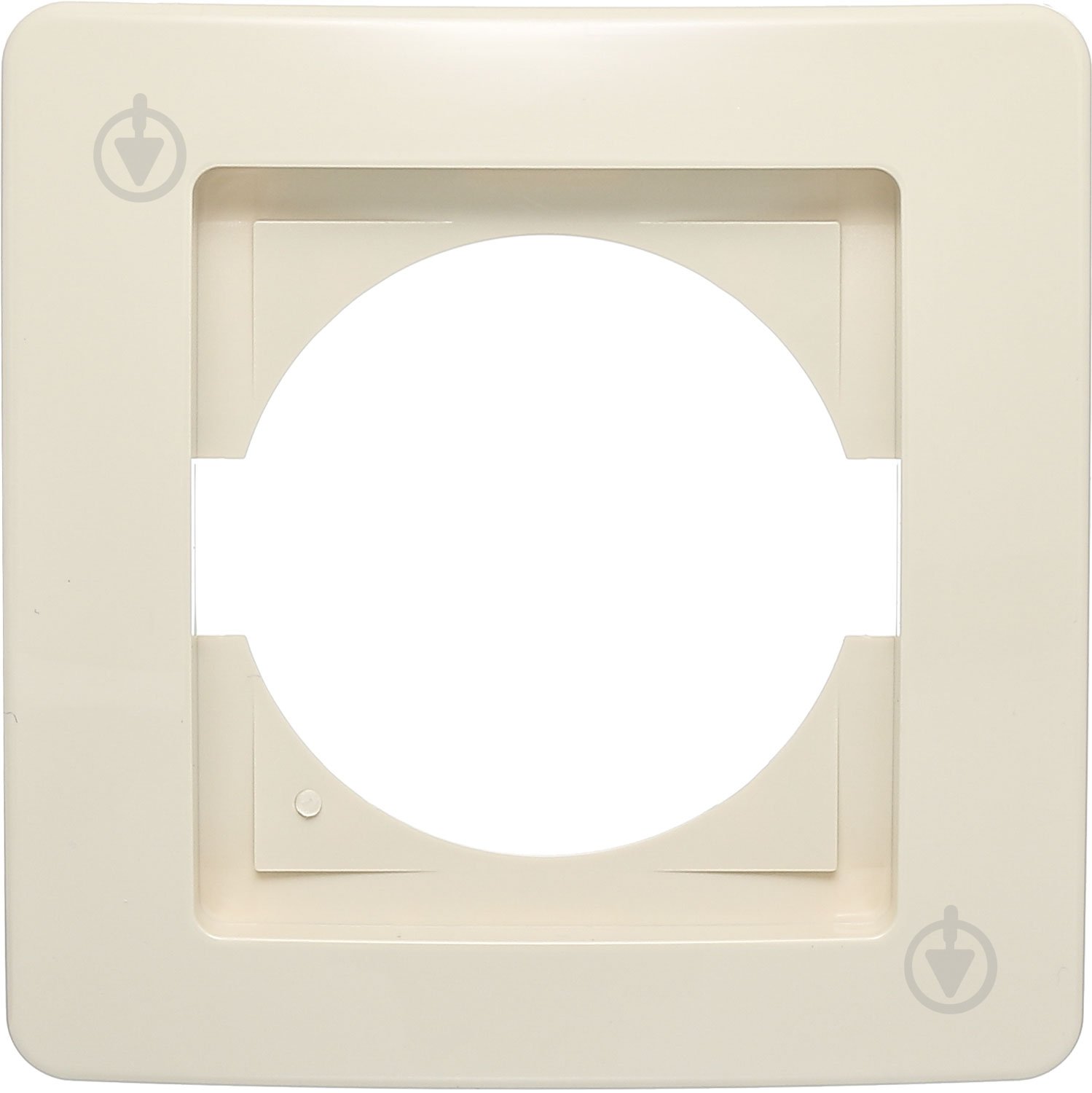 Рамка TEM Ekonomik слоновая кость 4324121 - фото 1