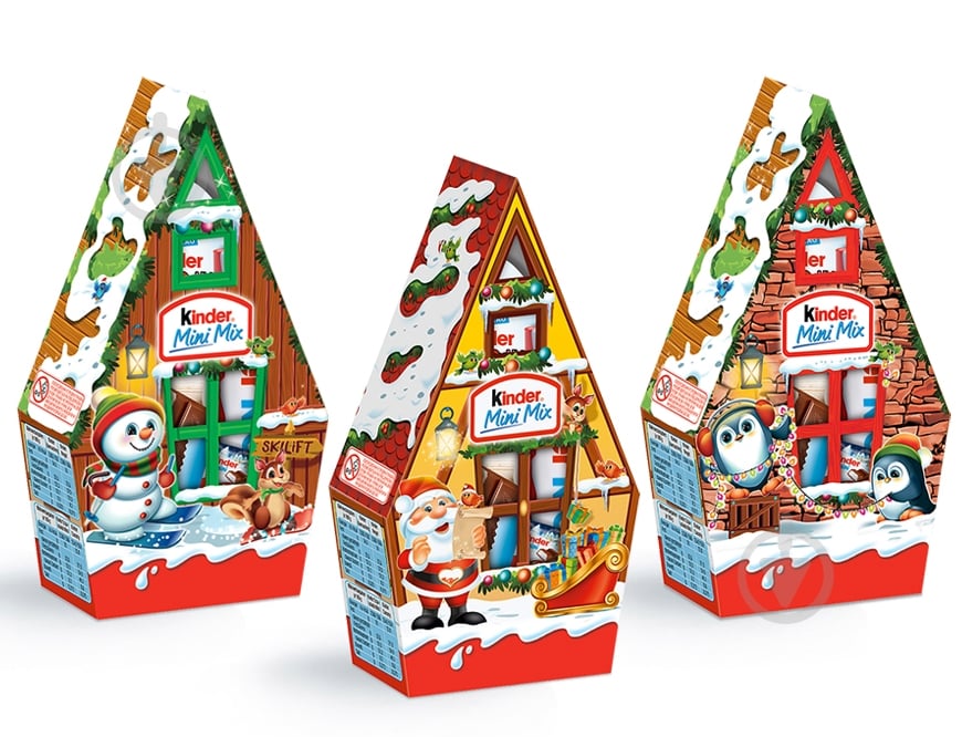 Конфеты Kinder Mini Mix Дом 76 г - фото 1