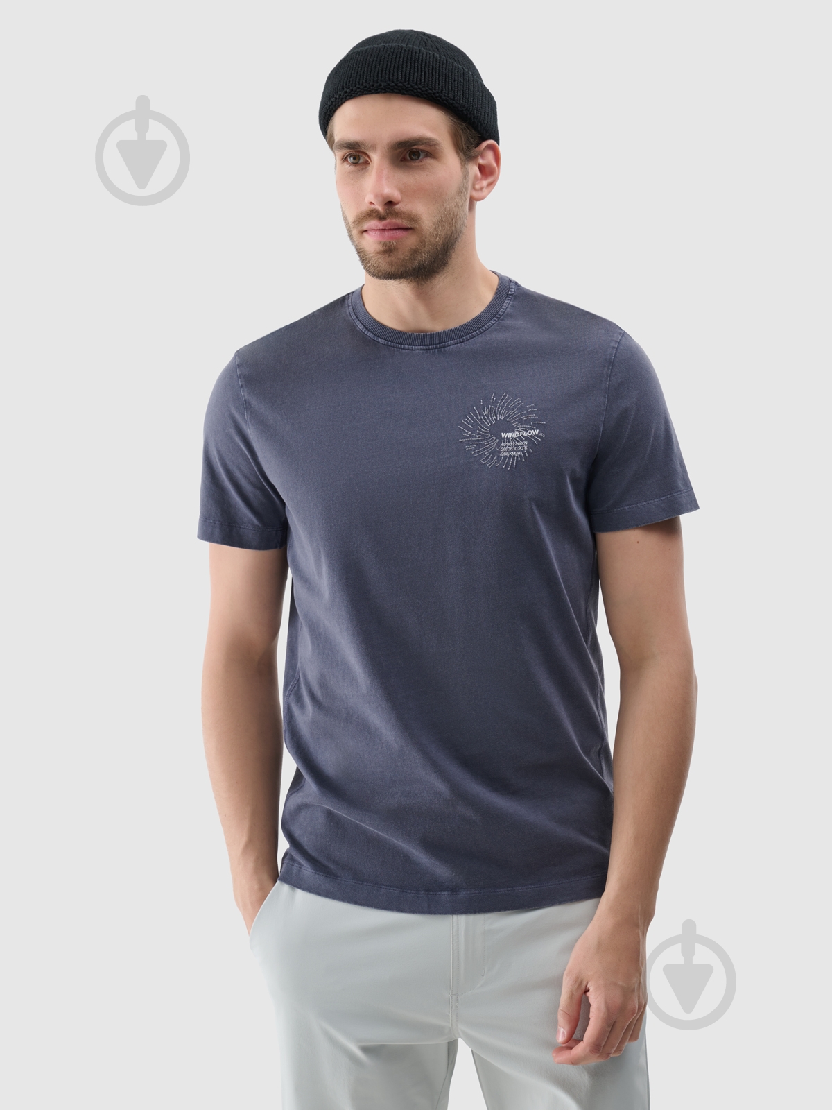 Футболка 4F TSHIRT M1981 4FWSS25TTSHM1981-22S р.M синій - фото 1