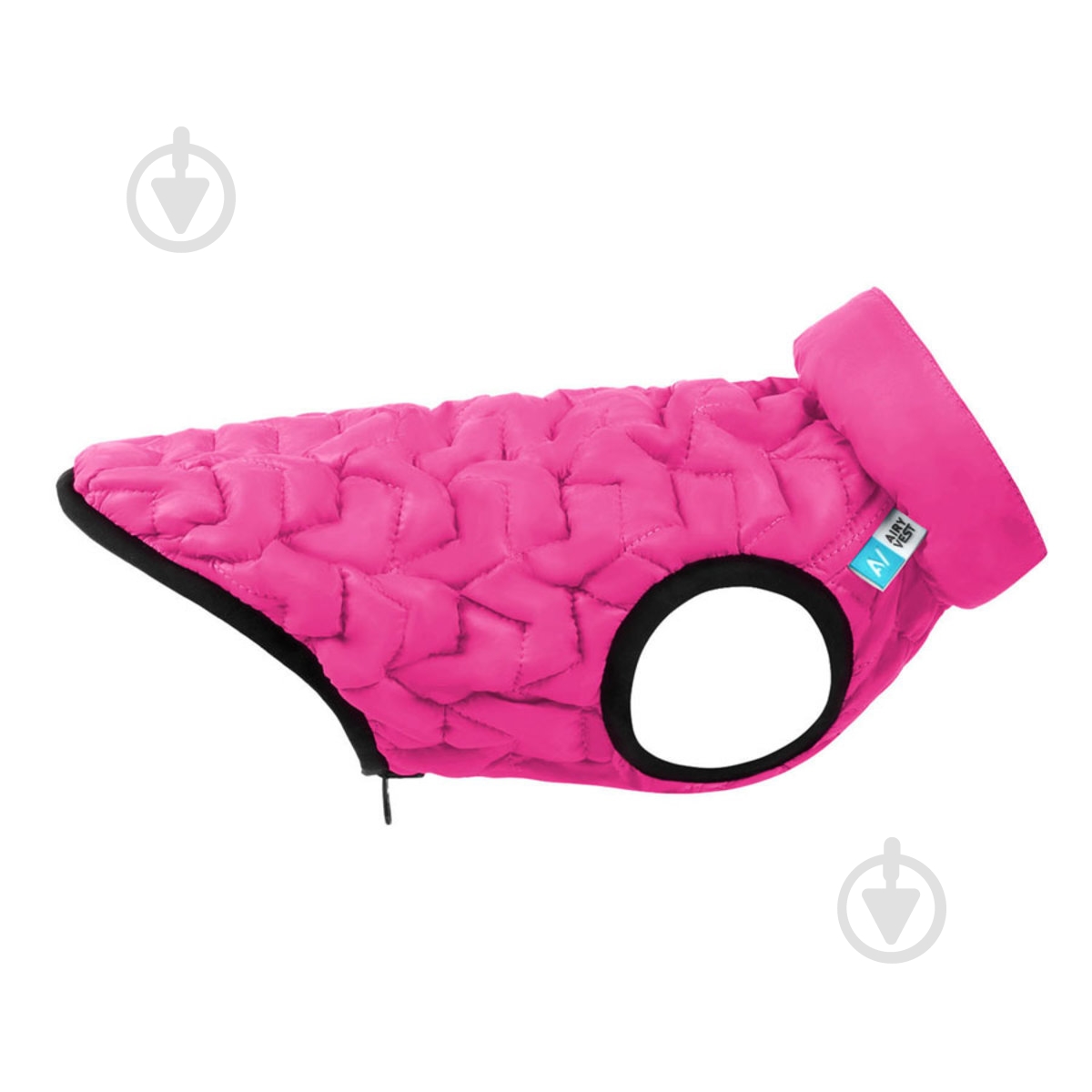 Куртка двусторонняя AiryVest UNI р. XS28 розово-черная - фото 1 Куртка двусторонняя AiryVest UNI р. XS28 розово-черная - фото 1
