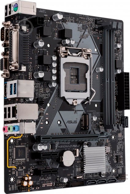 Материнська плата Asus PRIME H310M-D R2.0 (Socket 1151, Intel H310, mirco ATX) - фото 2