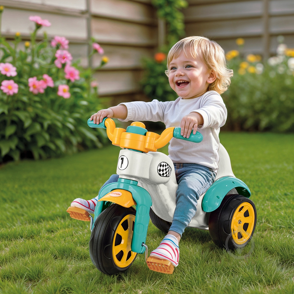 Велосипед триколісний Dolu Super-bike 2638D - фото 4