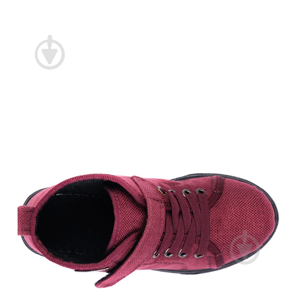 Кеды для девочки Oldcom Yuta р.35 бордовый - фото 5 Кеды для девочки Oldcom Yuta р.35 бордовый - фото 5